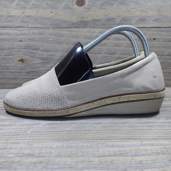 Grasshoppers Loafer Wedge Womens Size 8.5 Beige Tan - Picture 4 of 9